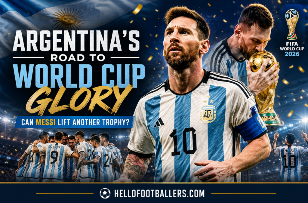 Argentina's Road to World Cup Glory: Can Messi Lift Another Trophy?