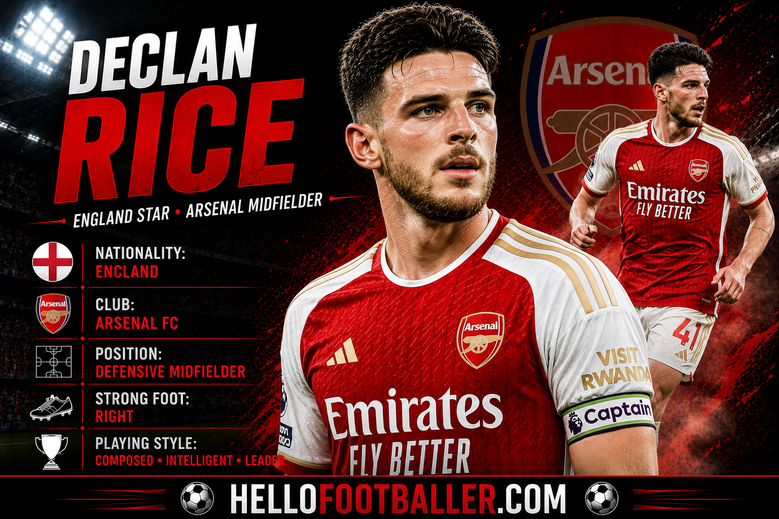 Declan Rice Profile: Age, Height, Wife, Girlfriend, Family, Career Stats, Net Worth, FIFA World Cup 2026 & Biography