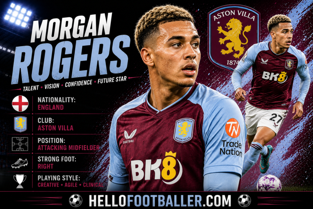 Morgan Rogers Profile: Age, Height, Wife, Girlfriend, Family, Career Stats, Net Worth, FIFA World Cup 2026 & Biography