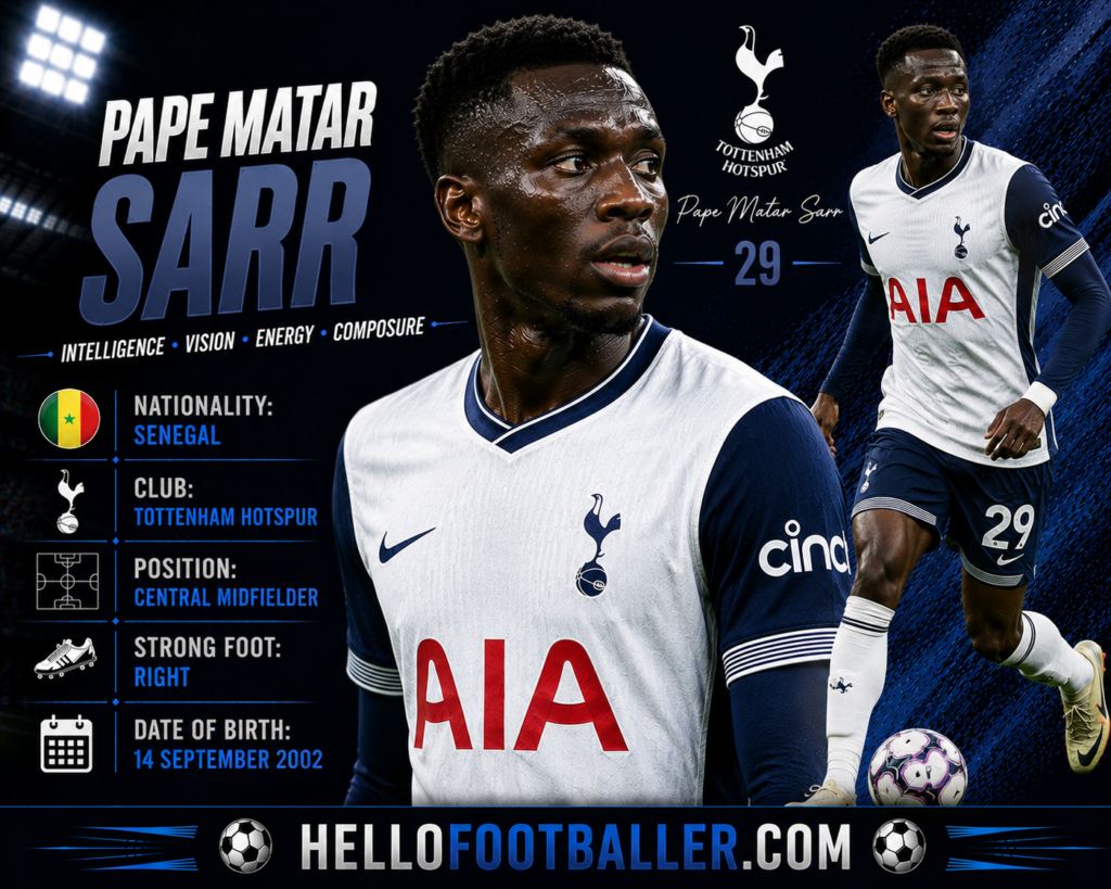 Pape Matar Sarr Profile: Age, Height, Wife, Girlfriend, Family, Career Stats, Net Worth, FIFA World Cup 2026 & Biography