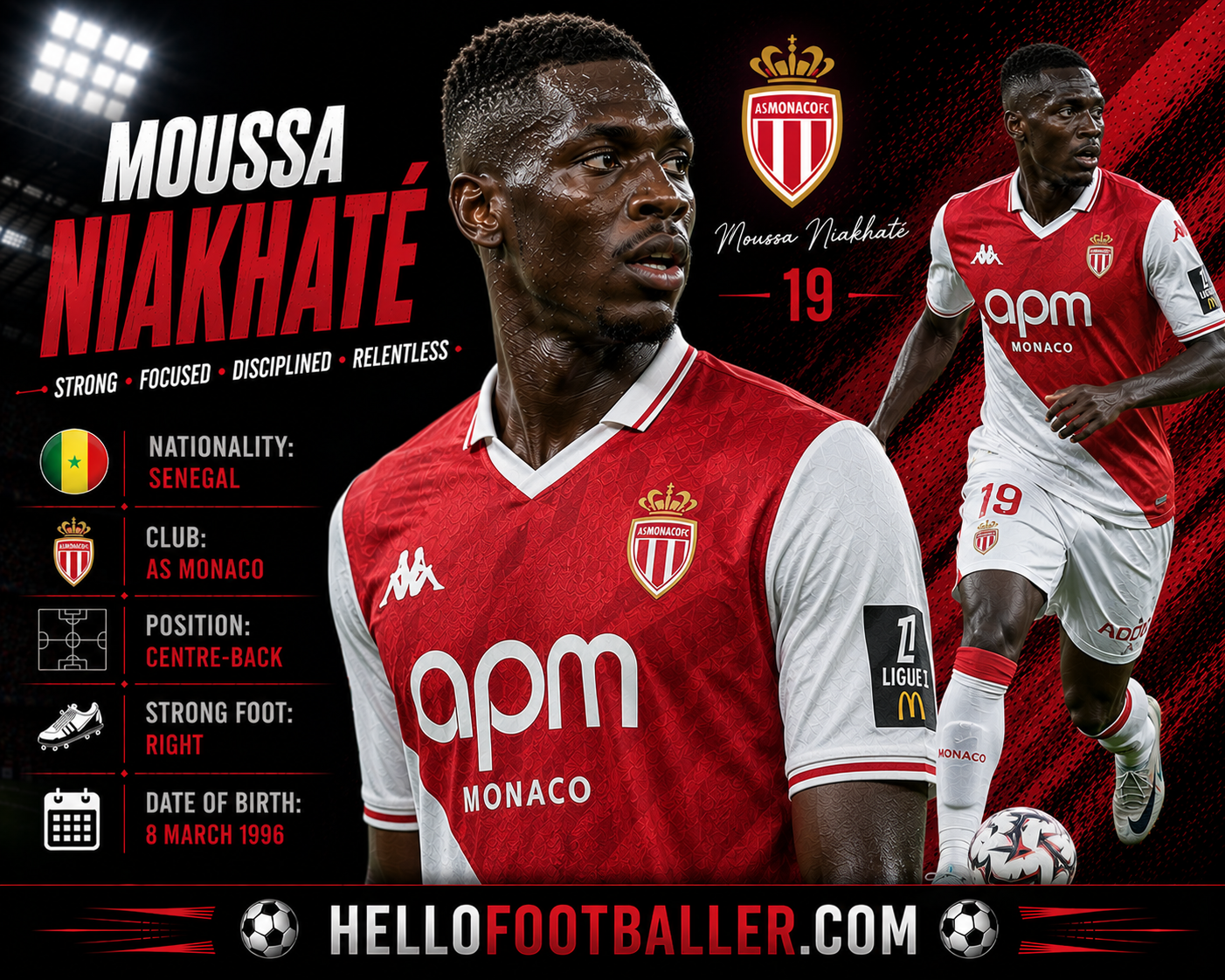 Moussa Niakhaté Profile: Age, Height, Wife, Girlfriend, Family, Career Stats, Net Worth, FIFA World Cup 2026 & Biography