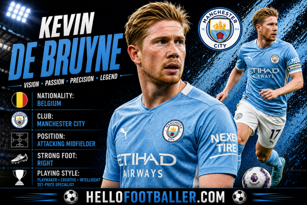 Kevin De Bruyne Profile: Age, Height, Wife, Girlfriend, Family, Career Stats, Net Worth, FIFA World Cup 2026 & Biography