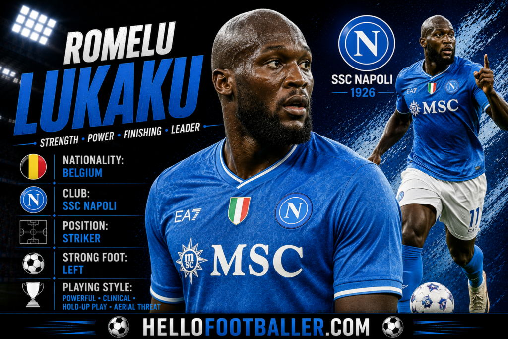 Romelu Lukaku Profile: Age, Height, Wife, Girlfriend, Family, Career Stats, Net Worth, FIFA World Cup 2026 & Biography