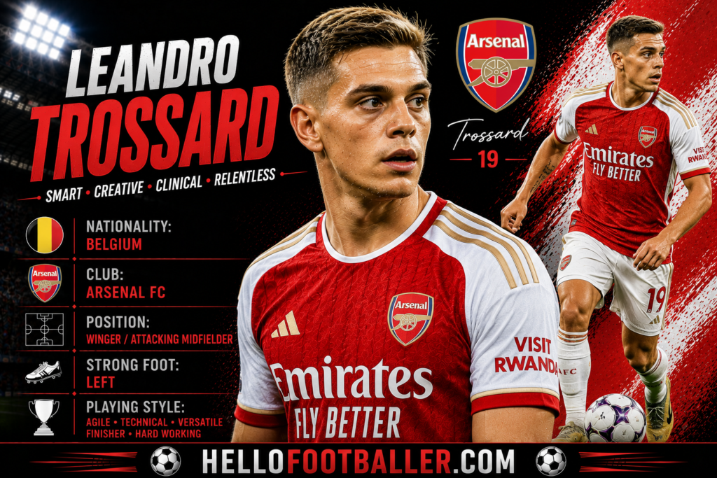 Leandro Trossard Profile: Age, Height, Wife, Girlfriend, Family, Career Stats, Net Worth, FIFA World Cup 2026 & Biography