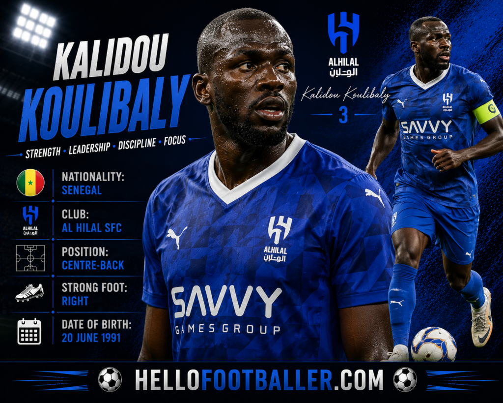 Kalidou Koulibaly Profile: Age, Height, Wife, Girlfriend, Family, Career Stats, Net Worth, FIFA World Cup 2026 & Biography