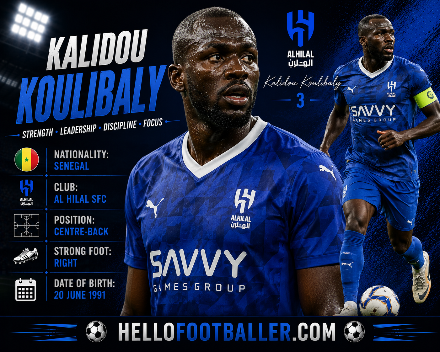 Kalidou Koulibaly Profile: Age, Height, Wife, Girlfriend, Family, Career Stats, Net Worth, FIFA World Cup 2026 & Biography