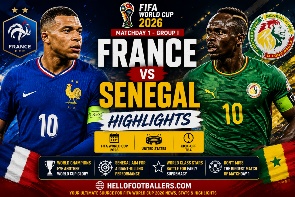 France vs Senegal