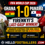 Ghana 1-0 Panama
