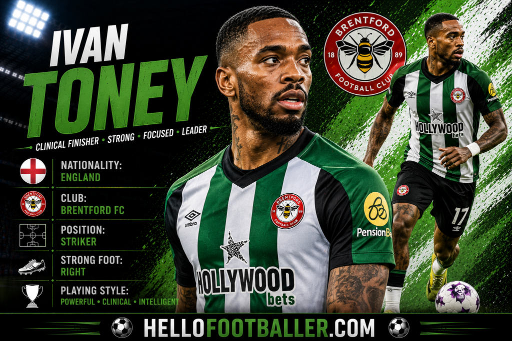 Ivan toney Profile: Age, Height, Wife, Girlfriend, Family, Career Stats, Net Worth, FIFA World Cup 2026 & Biography
