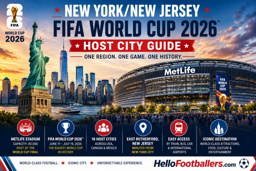 New York/New Jersey FIFA World Cup 2026 Host City Guide