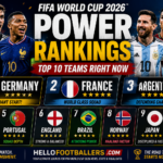 FIFA World Cup 2026 Power Rankings