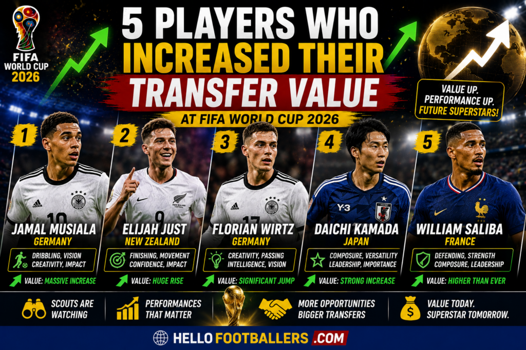 5 Players Who Have Increased Their Transfer Value at FIFA World Cup 2026