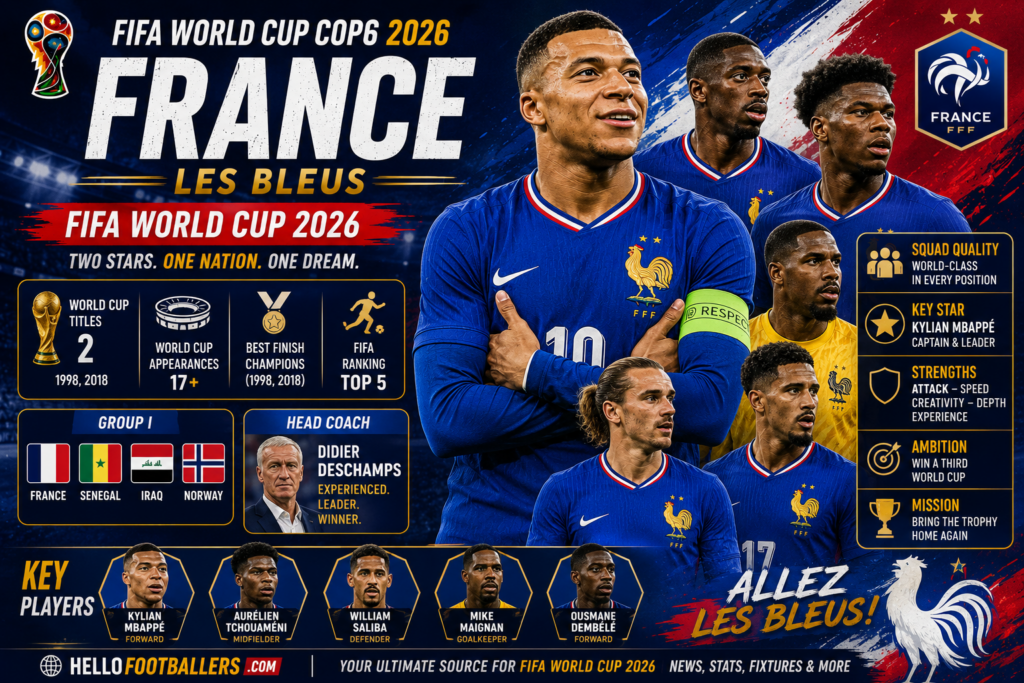 France FIFA World Cup 2026