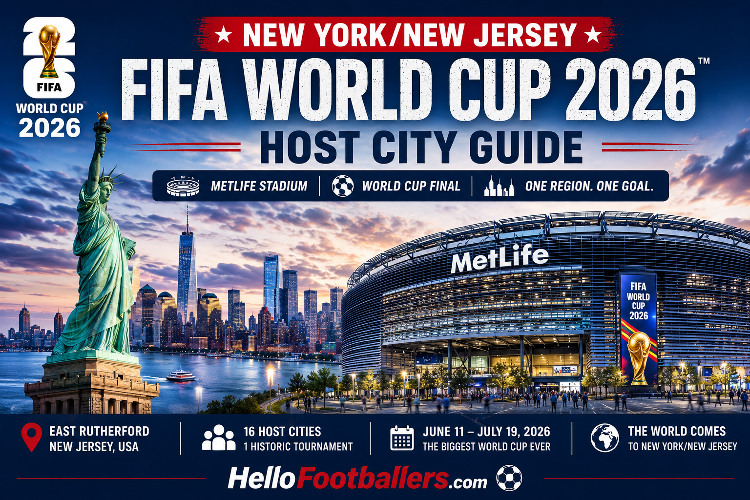 New York/New Jersey FIFA World Cup 2026 Host City Guide