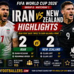 Iran vs new zealand