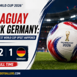 Paraguay Shock Germany: How the Biggest World Cup Upset Happened