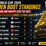 FIFA World Cup 2026 Golden Boot Standings: Messi, Kane and Mbappé Lead the Race