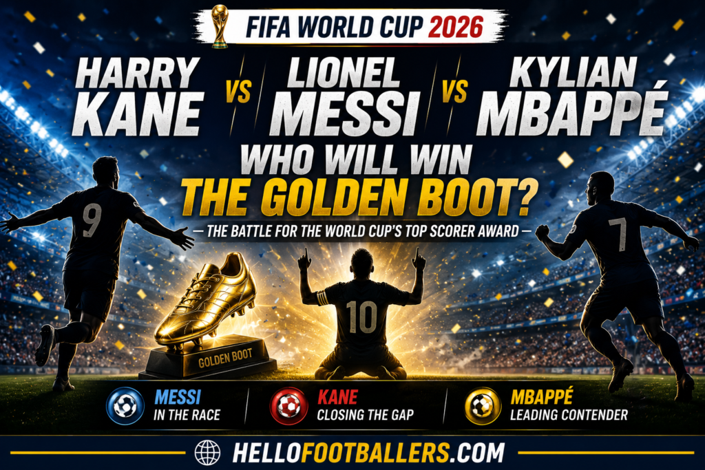 Harry Kane vs Lionel Messi vs Kylian Mbappé: Who Will Win the FIFA World Cup 2026 Golden Boot?