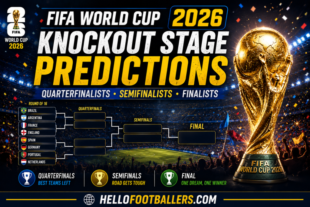 FIFA World Cup 2026 Knockout Stage Predictions: Quarterfinalists, Semifinalists and Finalists
