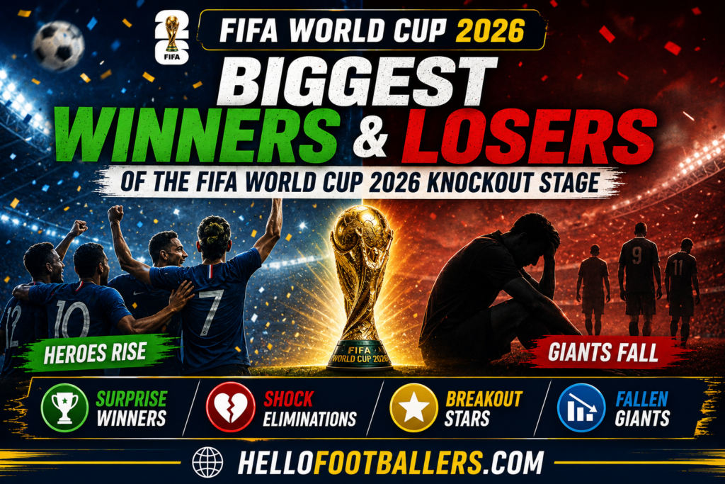 Biggest Winners and Losers of the FIFA World Cup 2026 Knockout Stage