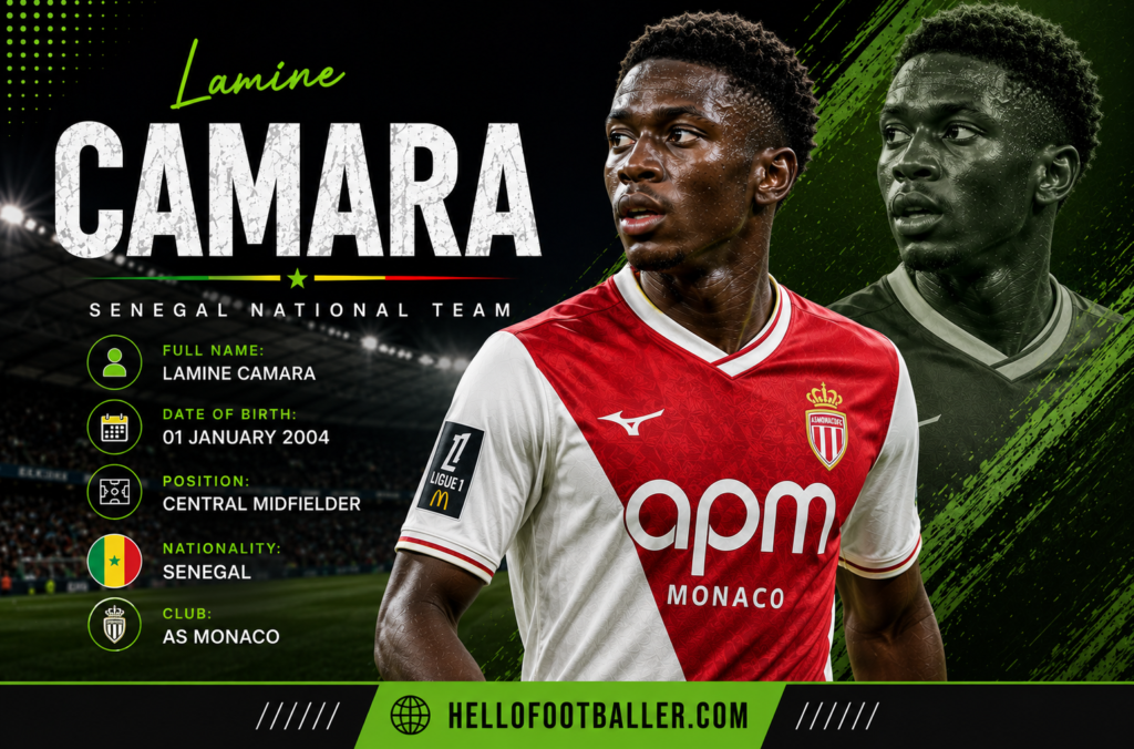 Lamine Camara Profile: Age, Height, Wife, Girlfriend, Family, Career Stats, Net Worth, FIFA World Cup 2026 & Biography
