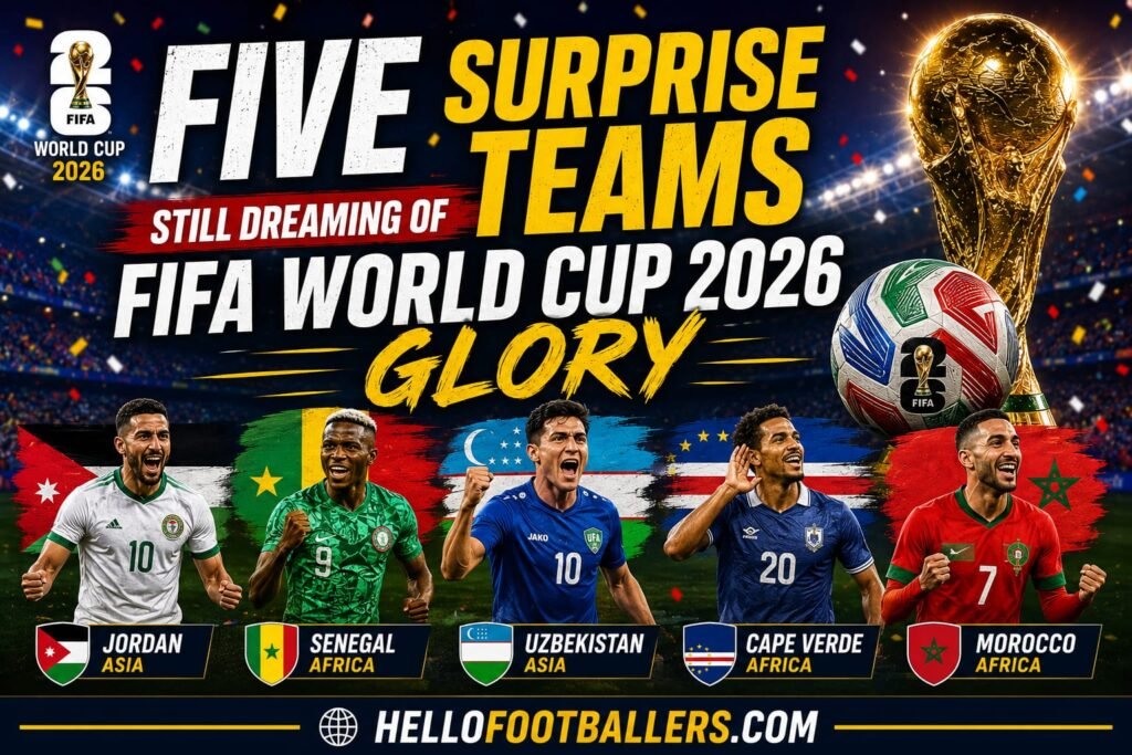 Five Surprise Teams Still Dreaming of FIFA World Cup 2026 Glory
