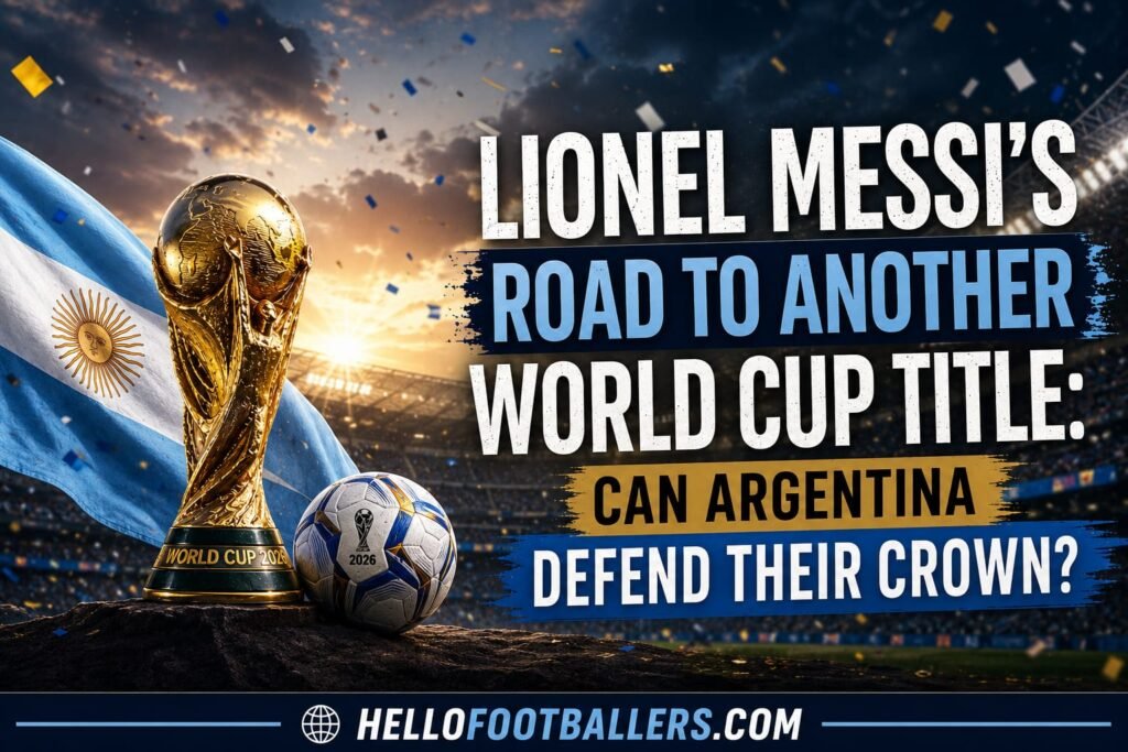Lionel Messi's Road to Another World Cup Title: Can Argentina Defend Their Crown?