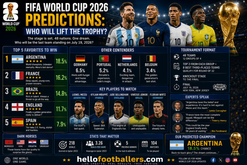 FIFA World Cup 2026 Predictions: Who Will Lift the Trophy?